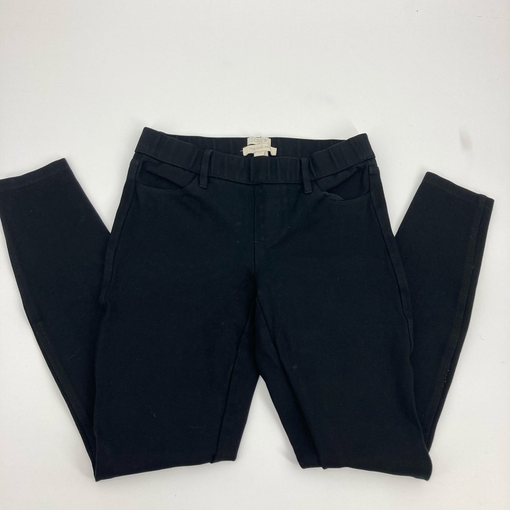J Crew GiGi pants pull on Black sz00